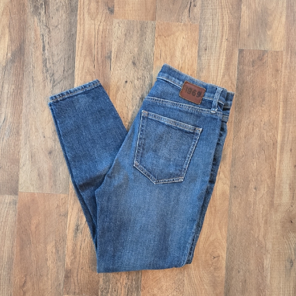 GAP Women's Dark Blue Skinny Jeans